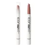 Deux sticks blancs Absolute New York Icon rouge à lèvres mat rosé