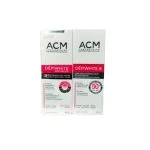 Étuis blancs ACM Dépiwhite Advanced 40 ml et Dépiwhite.S SPF50+ 50 ml
