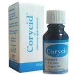 Flacon Corycid et son étui, solution pour application locale 15 ml