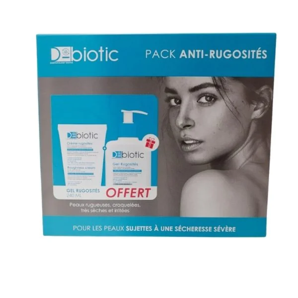 Pack D-BIOTIC Anti-Rugosités Crème Rugosités 150ml + Gel Rugosités 240ml Offert