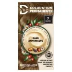 Étui D-Cap coloration permanente 7 blond sans ammoniaque, chevelure blonde