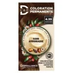 Étui D-Cap coloration permanente 4.35 cappuccino sans ammoniaque, chevelure cappuccino