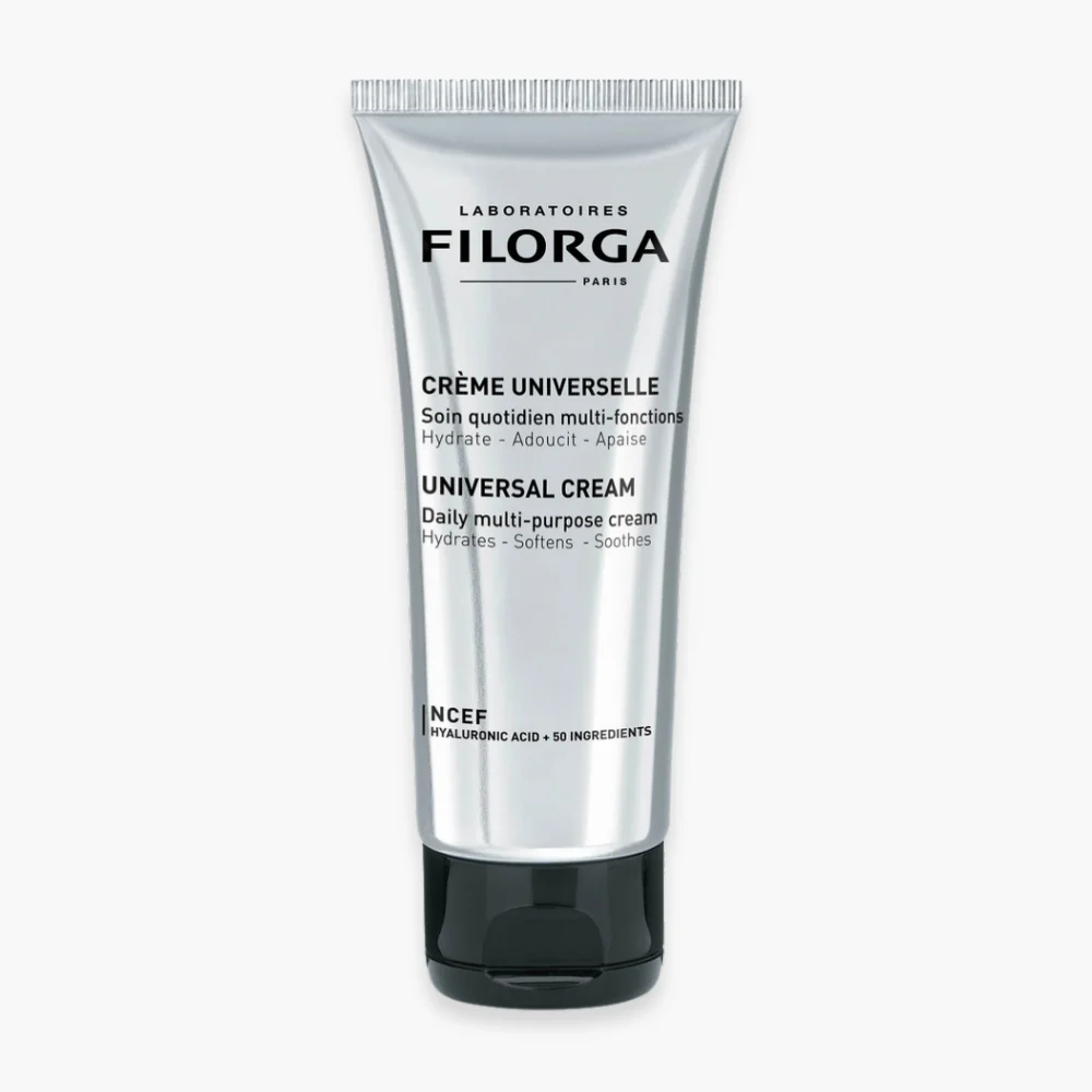 filorga-creme-universelle-soin-quotidient-multi-fonctions-100ml.jpg Tube argenté Filorga Crème Universelle soin quotidien multi-fonctions 100 ml