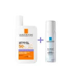 Flacon fluide Anthelios UVMune 400 SPF50+ et spray Eau Thermale La Roche-Posay