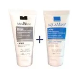 Tubes Dermacia MelaWhite crème dépigmentante 50 ml et Aquamine crème hydratante 40 ml