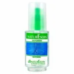 Flacon pompe transparent NaturEsoin Glycérine 50 ml étiquette verte et bleue