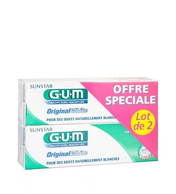 original-white-lot2-1.jpg Deux boîtes de dentifrice GUM Original White en offre spéciale lot