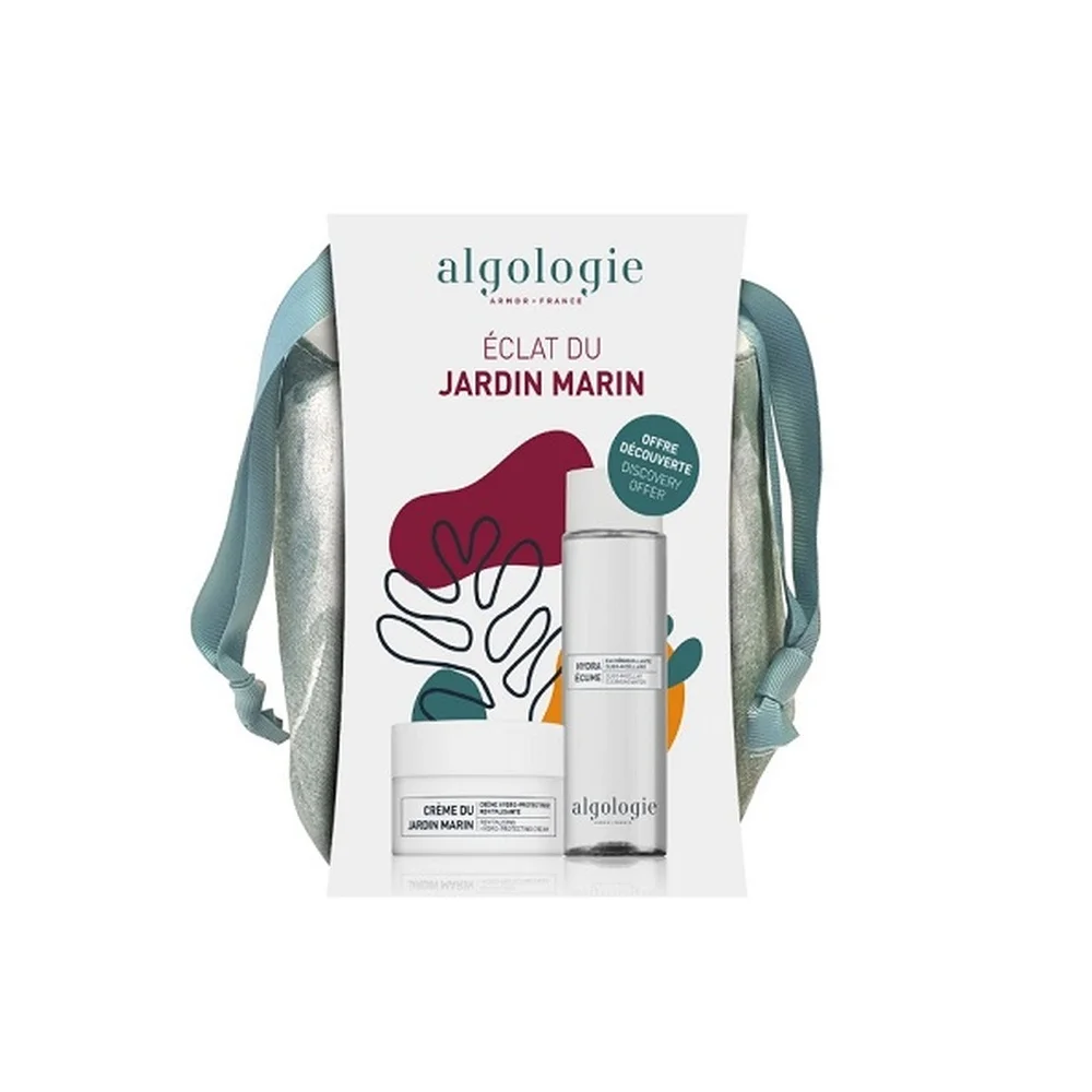 pack-algologie-kit-ecla-du-jardin-marin.jpg Trousse Algologie Éclat du Jardin Marin avec crème blanche et eau Hydra Écume
