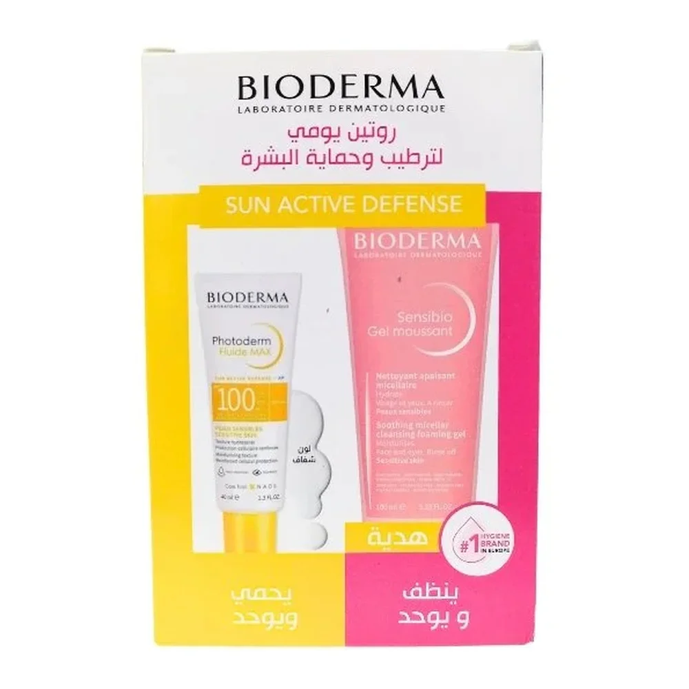 pack-bioderma-photoderm-duo-pack-fluide-max-invisible-spf100sensibio-gel-mouss.jpg Coffret Bioderma Photoderm Fluide MAX SPF 100 et Sensibio gel moussant offert