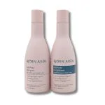 Flacons roses Björn Axén Anti-Frizz Shampoo et Conditioner 250 ml
