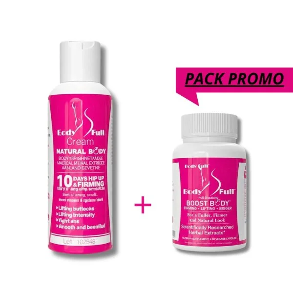 🎁 pack 🎁-Body full Pack Complement 30gelules + Creme 200ml