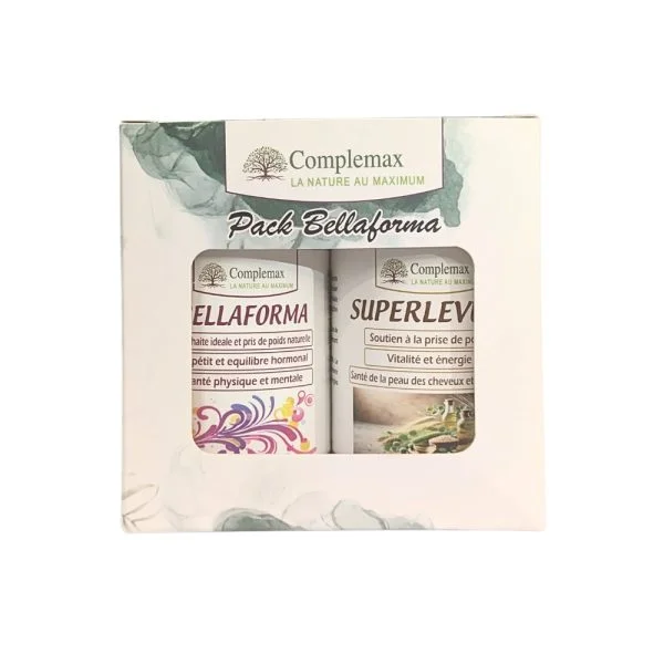 Coffret Complemax Pack Bellaforma avec flacons Bellaforma et Superlevure