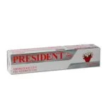 Étui gris et rouge du dentifrice President Kids cola 3-6 ans
