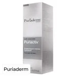 Étui argenté Puriaderm Puriactiv lait corporel éclaircissant hydratant 150 ml