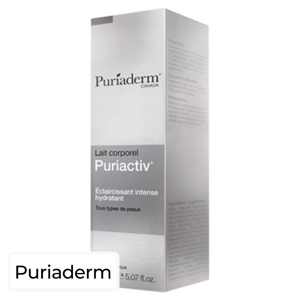 puriaderm-puriactiv-lait-corporel-eclaircissant-intense-hydratant-150ml.jpg Étui argenté Puriaderm Puriactiv lait corporel éclaircissant hydratant 150 ml
