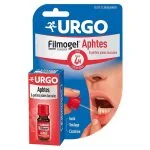 Blister rouge Urgo Filmogel aphtes flacon 6 ml et spatule