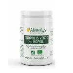 Pilulier blanc Alveolys propolis verte du Brésil 60 gélules