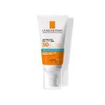 Tube blanc et orange Anthelios UVMune 400 crème hydratante SPF50+ La Roche-Posay