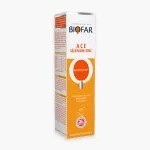 Tube Biofar ACE Sélénium-Zinc, étui orange, 20 comprimés effervescents