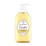Flacon-pompe transparent Cavaillès huile lavante dermato haute tolérance, 500 ml