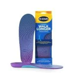 Semelles violettes Dr Scholl's Walk Longer femme et son blister