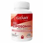 Flacon blanc et rouge Gleamy Fer Liposomal 30 gélules énergie humeur