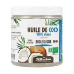 Pot transparent Natureen huile de coco vierge bio 500 ml