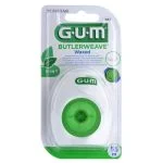 Boîte de fil dentaire ciré GUM Butlerweave menthe vert 55 mètres