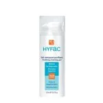 Flacon-pompe blanc Hyfac gel nettoyant purifiant 150 ml, mention piroctone olamine
