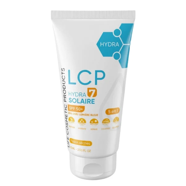 LCP Hydra7 Ecran Solaire Spf50+ Peaux Seches 75ml – photo 2