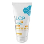 Tube blanc et bleu LCP Hydra7 écran solaire SPF50+ peaux sèches 75 ml