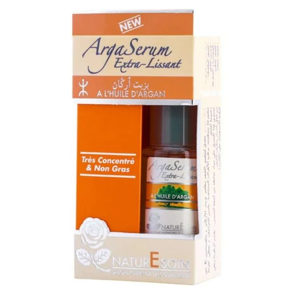 Naturesoin Argaserum Extra-Lissant a L’huile D’argan Tres Concentre et Non Gras 50ml