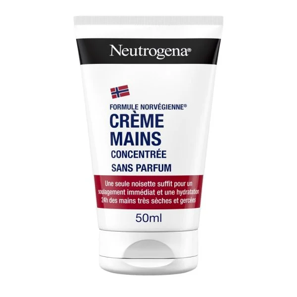 Neutrogena Creme Mains Hydratation 24h Peaux Seches 50ml