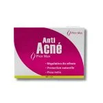 Boîte rose et blanche PhorMax Anti Acné 60 gélules peau nette