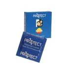 Boîte bleue Prootect Nature et sachet individuel de préservatif lubrifié