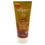 Tube doré Prootect gel lubrifiant intime plaisir intense, arôme fruits, 100ml