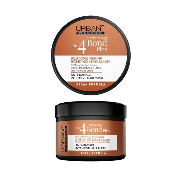 Pot Urban Care N°4 Bond Plex masque capillaire réparateur couvercle vu de dessus