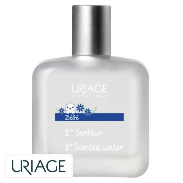 Flacon en verre Uriage Bébé 1ère Senteur eau de soin parfumée 50 ml