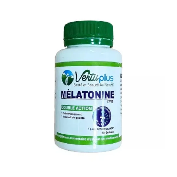 Vertuplus Melatonine 2mg 60 gelules