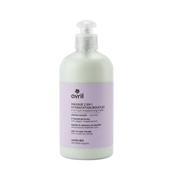 Avril Masque 2en1 Hydratation Boucles 300ml