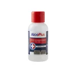 Flacon AlcoPlus alcool éthylique modifié 70 % 125 ml bouchon rouge