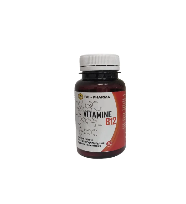 bc-vitamine-b12-60-gelules.jpg Bc-Pharma Vitamine B12 60 Gelules