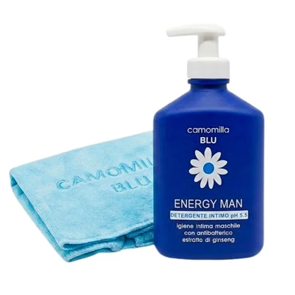 Camomilla Blu Energy Man 300ml + Serviette Trousse