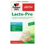 Étui Doppelherz aktiv Lacto-Pro, 20 capsules gastrorésistantes, flore intestinale