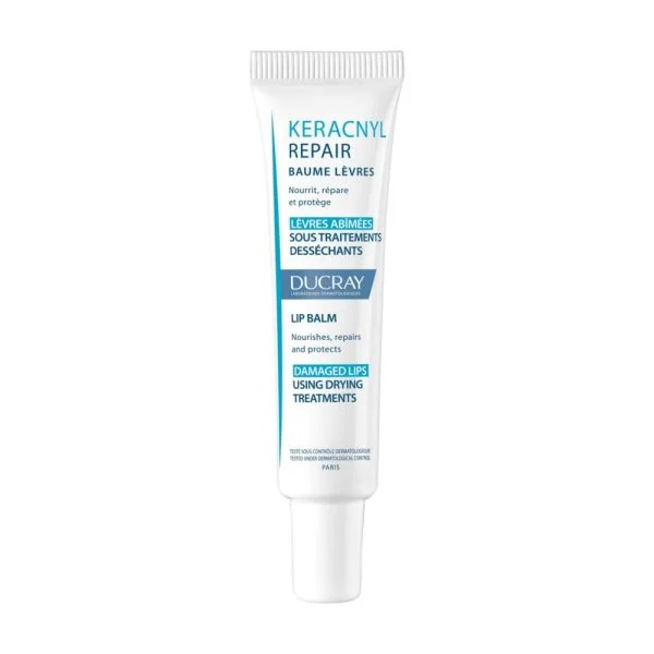 Ducray Baume réparateur lèvres abîmées par les traitements anti-acnéique oral Keracnyl Repair 15 ml – photo 2