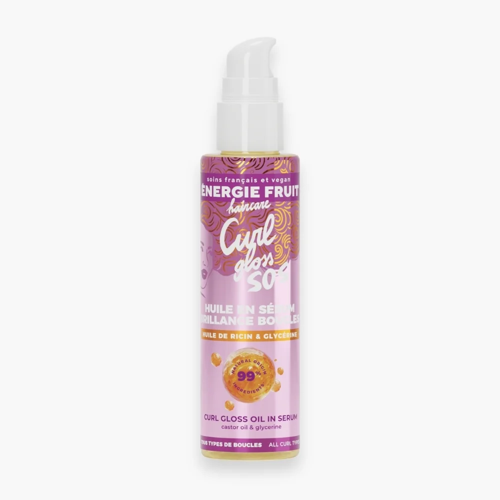 energie-fruit-haircare-curl-gloss-sos-huile-en-serum-brillance-boucles-75ml-6.jpg Flacon pompe rose Énergie Fruit Curl Gloss SOS, huile en sérum pour boucles