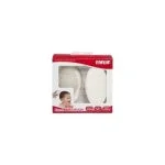 Coffret Farlin brosse et peigne ivoire pour bébé, boîte blanche