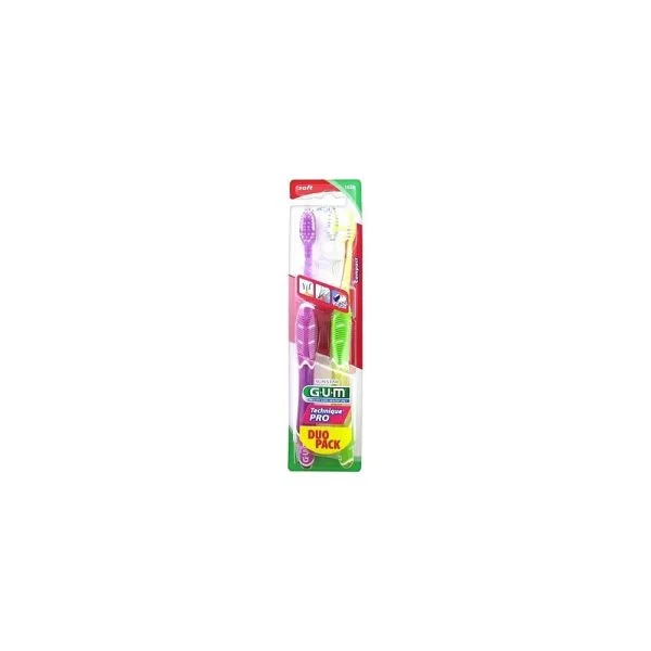 Gum Brosse à Dent Thechnique pro Duo medium 1528