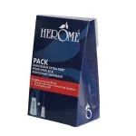 Coffret bleu Herôme pack durcisseur extra fort ongles et dissolvant soignant