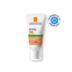 Tube blanc Anthelios UVMune 400 Oil Control gel-crème teinté SPF50+ La Roche-Posay